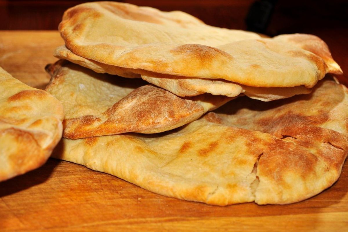 Naan tradicional. Foto de Pexels.