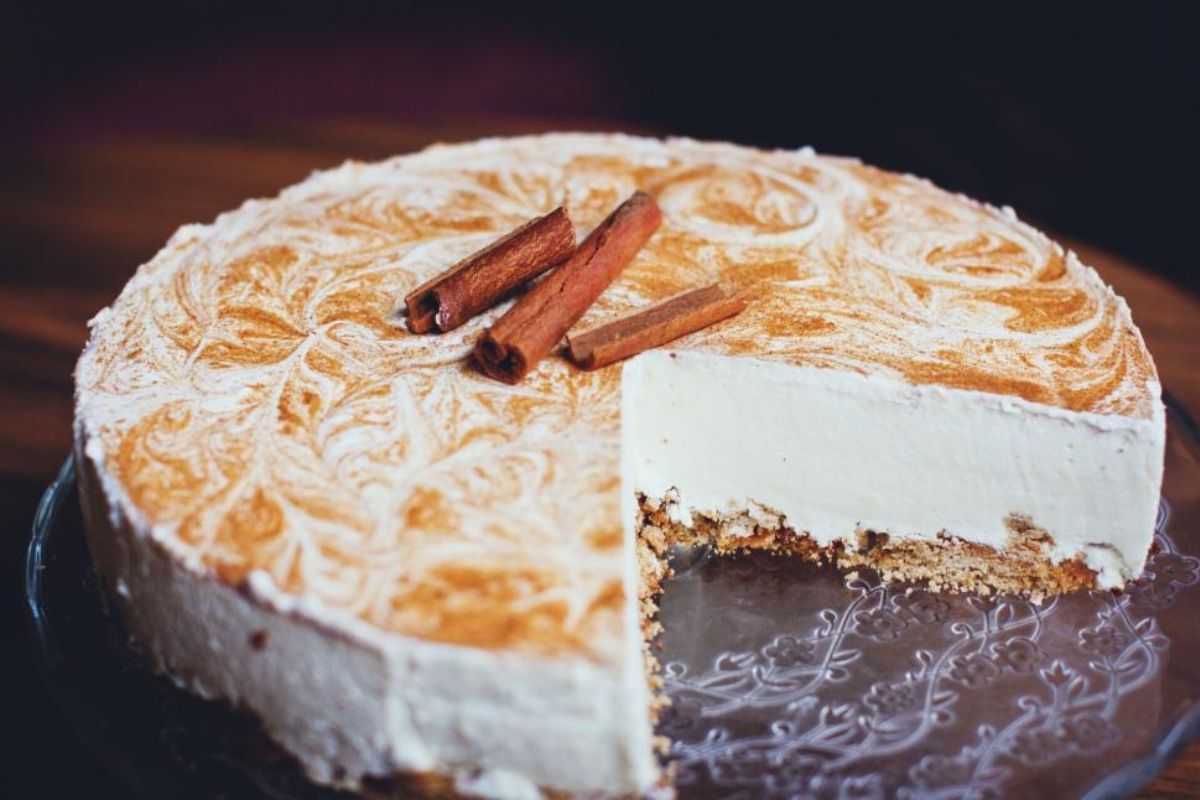 2. Cheesecake de crema irlandesa