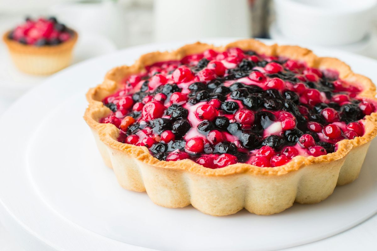 4. Tarta de frutas maceradas