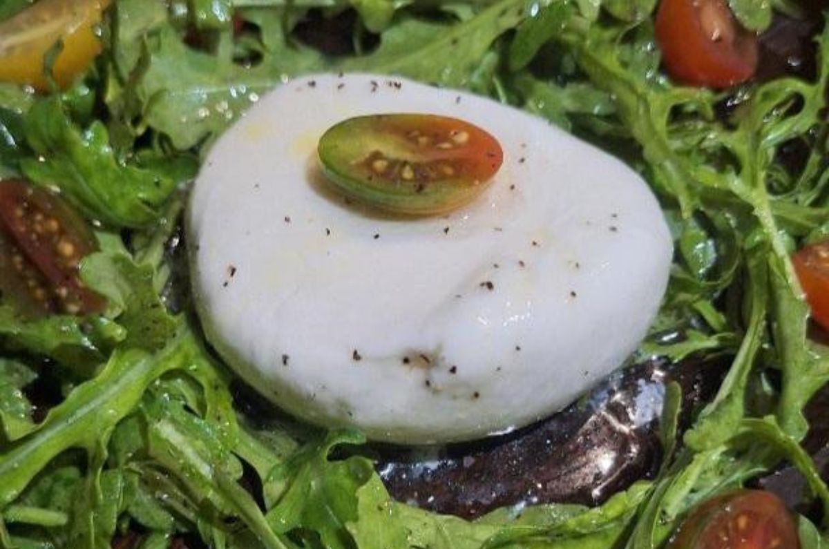 Burrata italiana, foto de Miriam Carmo
