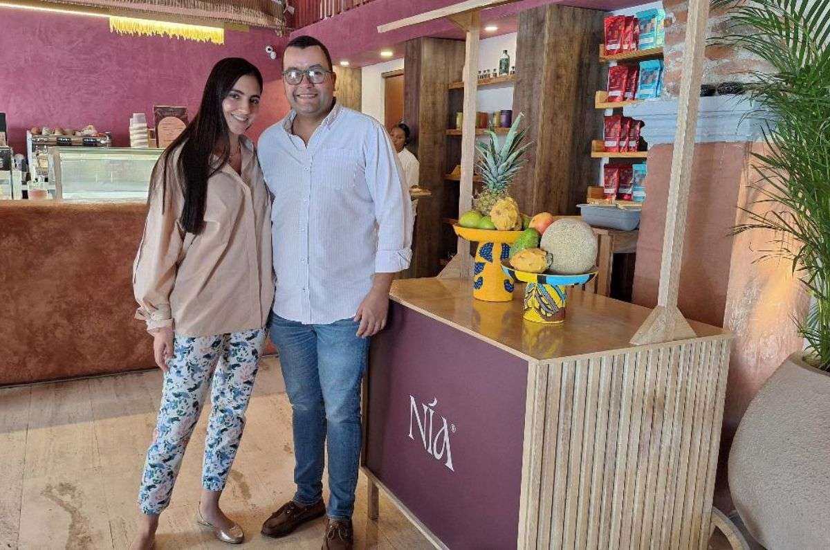 Pierre y Maria Layolle, propietarios de Nia Bakery, foto de Miriam Carmo 