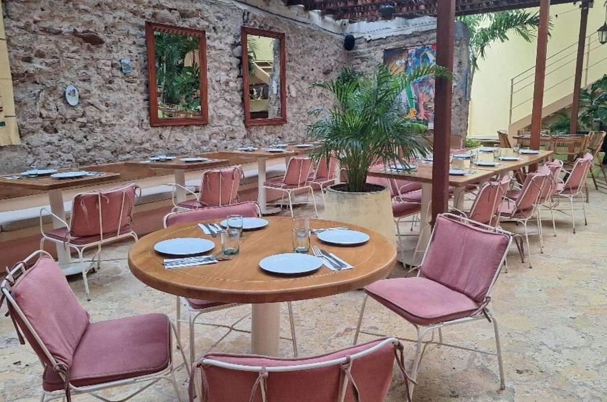 Restaurante Salón Tropical en Getsemaní. foto de Miriam Carmo