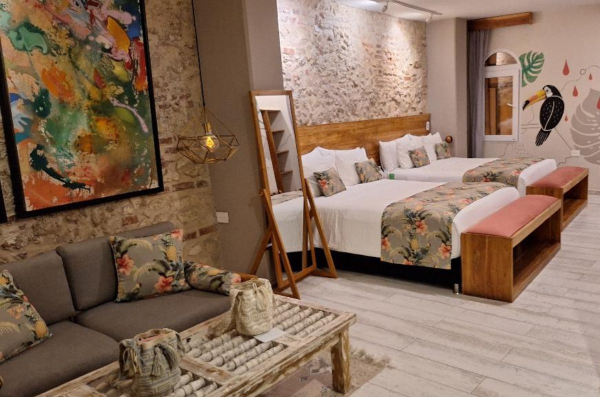 Habitación del Townhouse Art Hotel, foto de Miriam Carmo