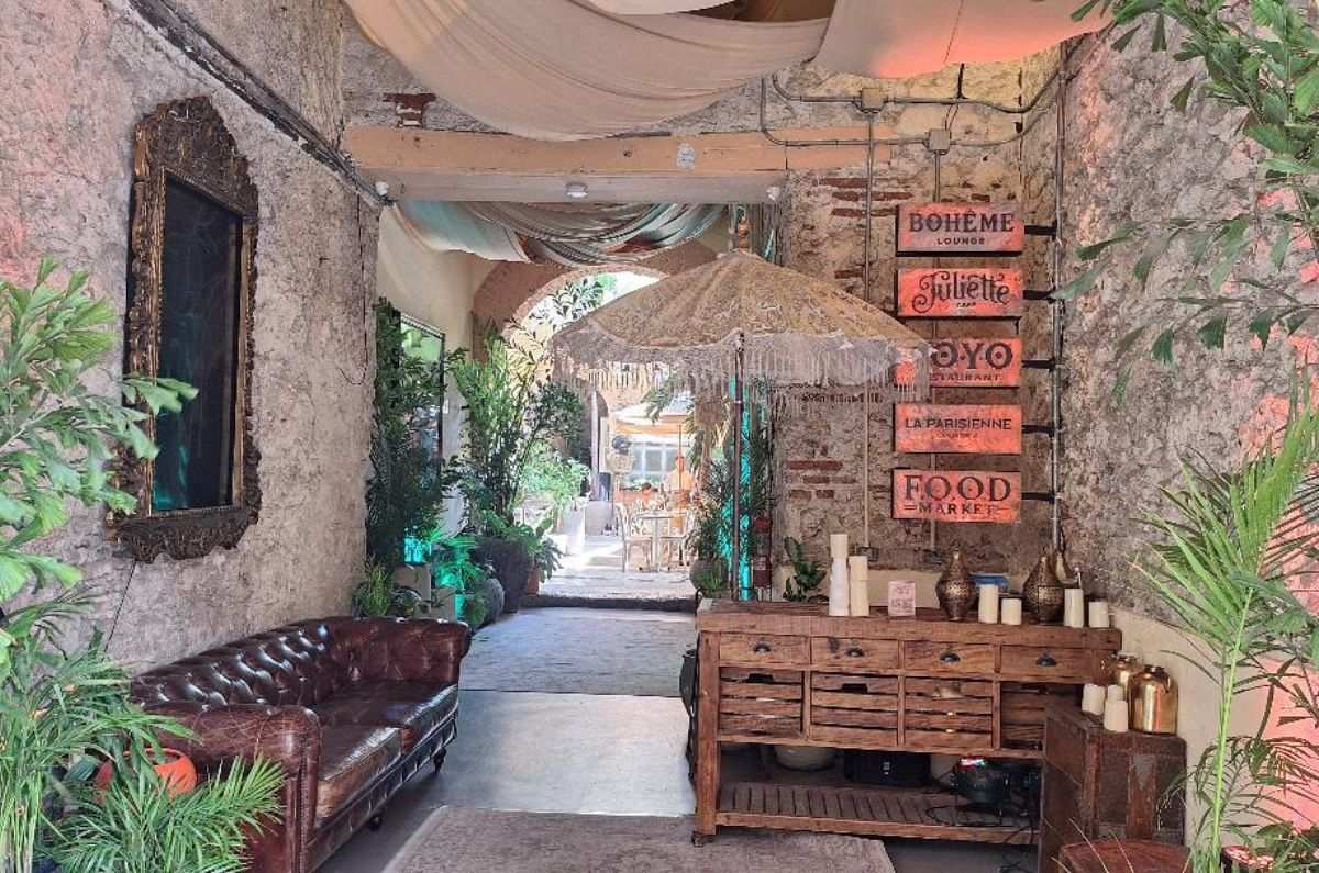 Entrada de Casa Bôheme, foto de Miriam Carmo