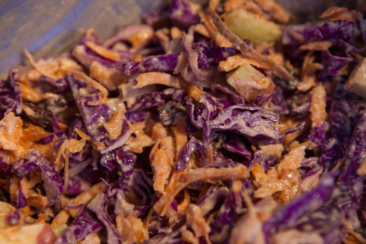 Coleslaw clásica. Foto de Flickr.