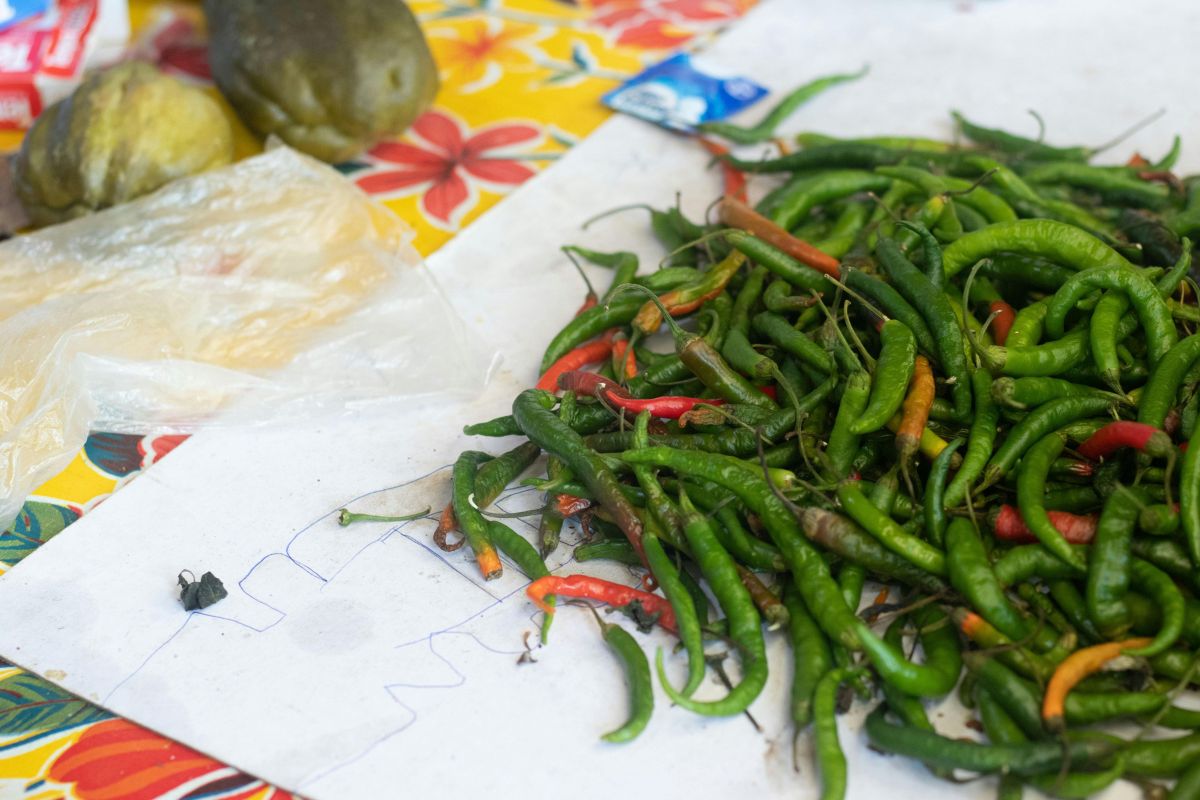 Chiles frescos. Foto de Pexels.