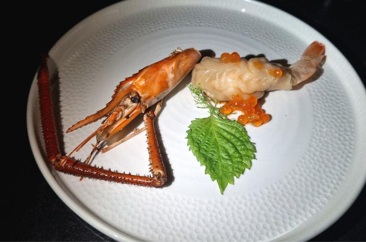 Dumpling de langostino del chef Chui, foto de Miriam Carmo