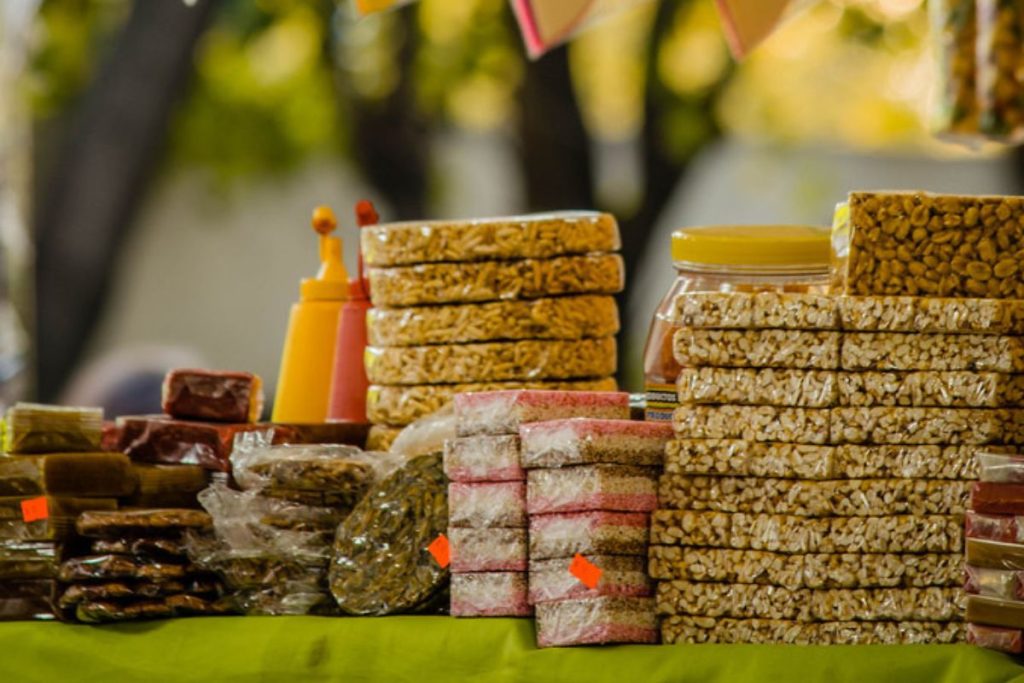 La jeripa es un dulce típico del centro del país.