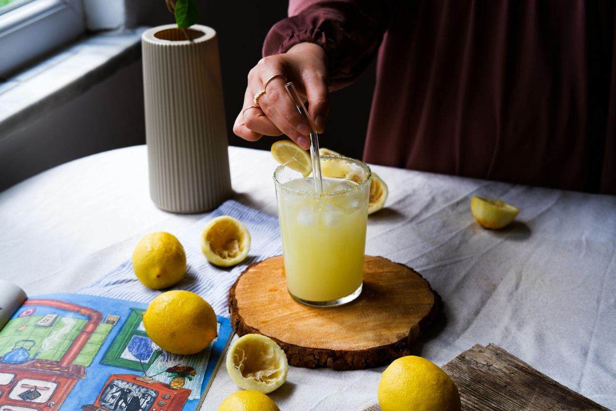 Limonada tradicional. Foto de Pexels.