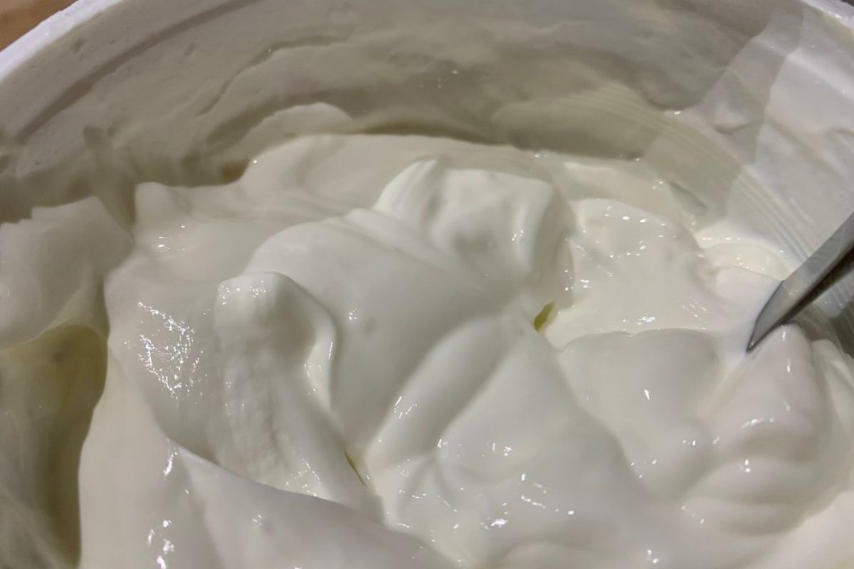 Crema ácida fresca. Foto de Flickr.