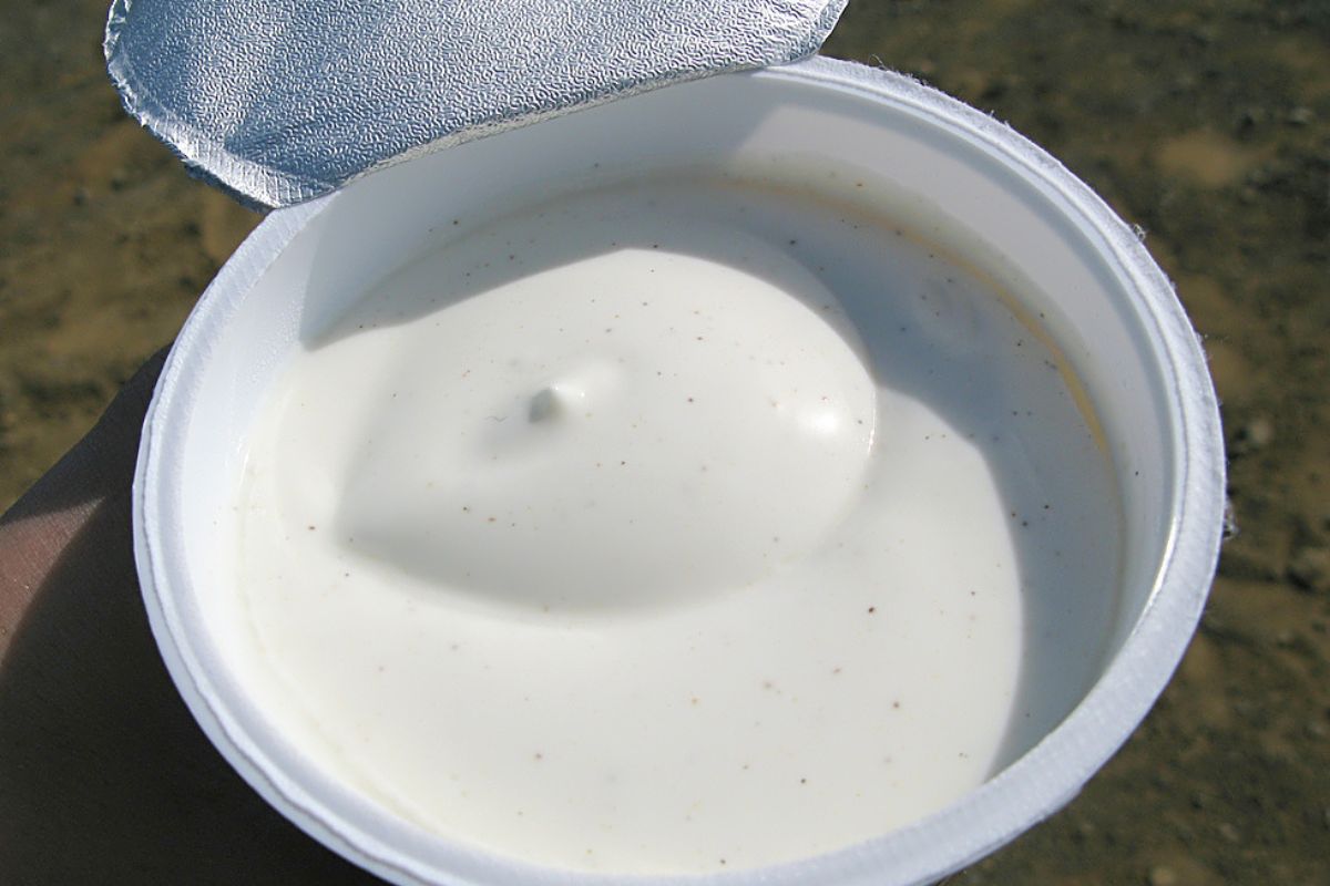 Skyr simple. Foto de Pexels.