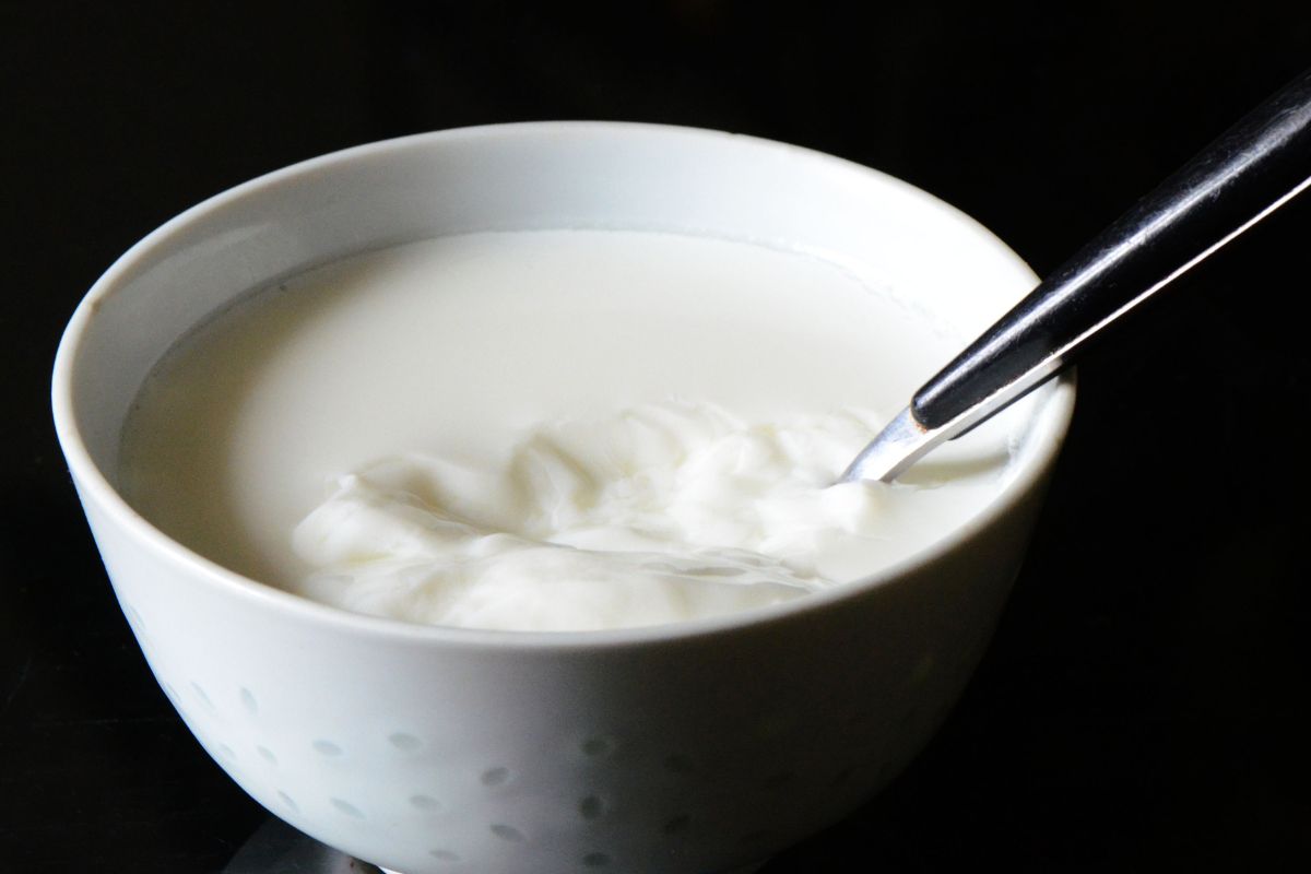 Skyr simple. Foto de Pexels.