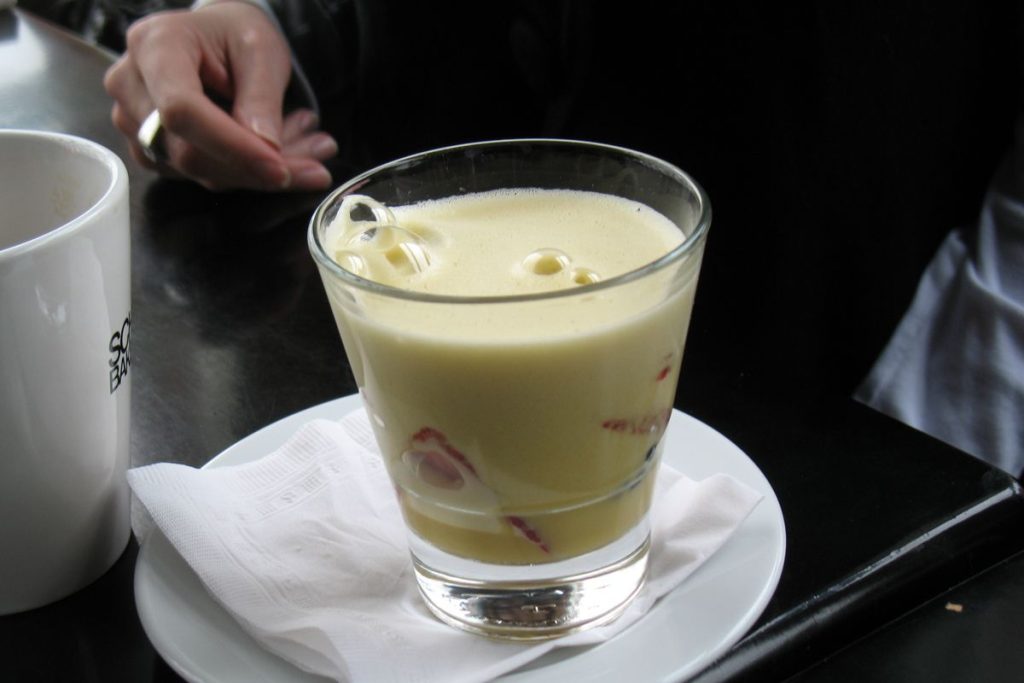 El Zabaione es un postre delicado típico de la cocina italiana.
