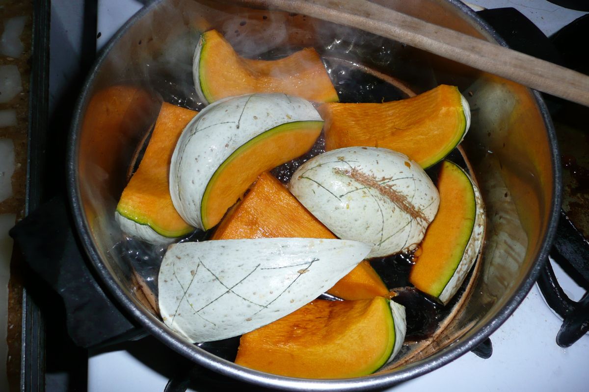 Calabaza cocida. Foto de Pexels.