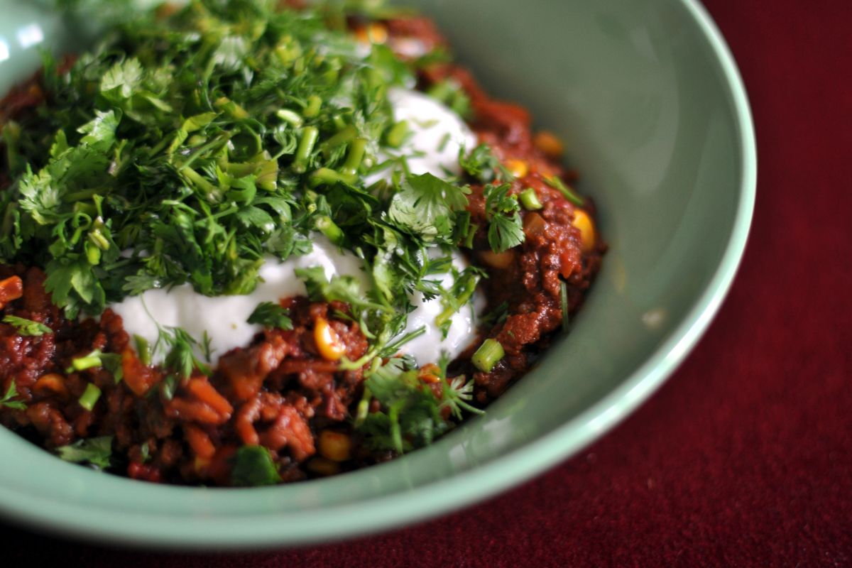 3. Chili con carne
