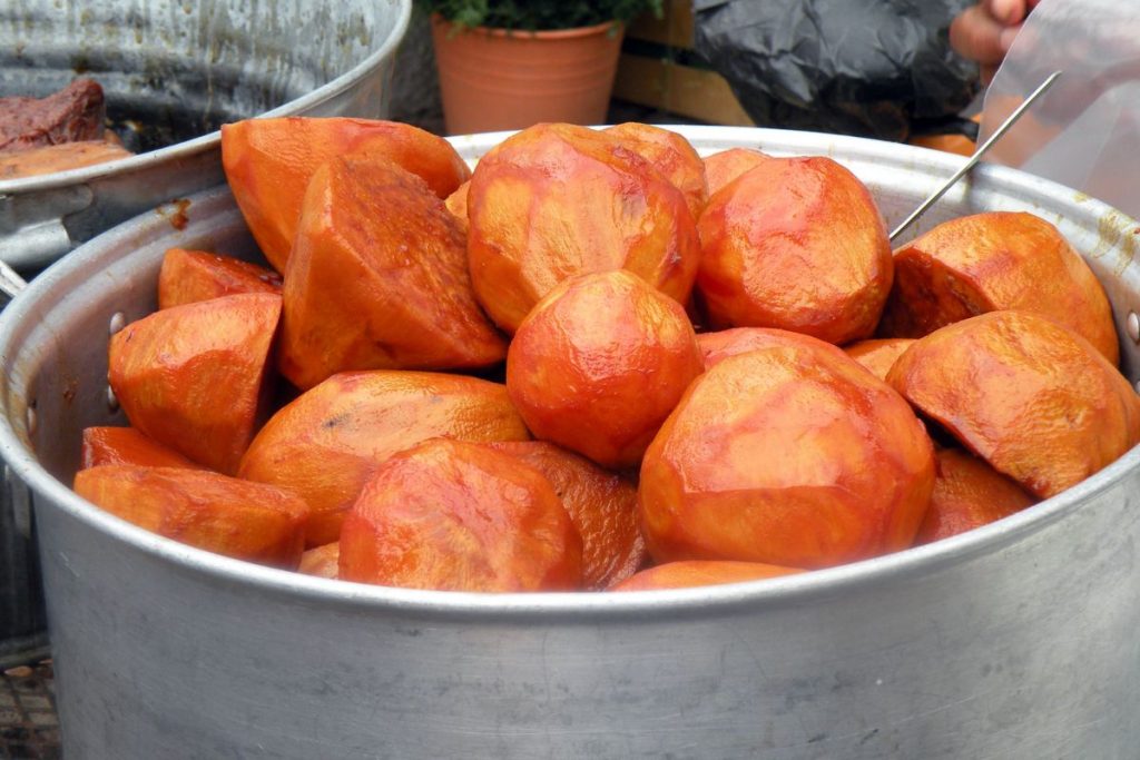 El dulce de camote es una receta tradicional que se disfruta durante el otoño.