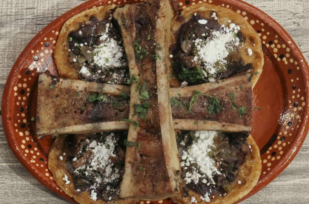 sopes de tuetano