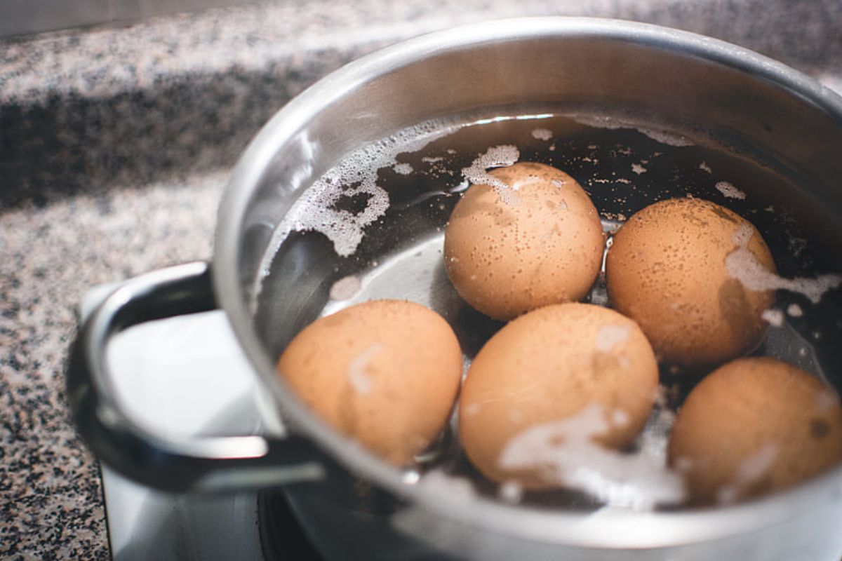 Huevos cocidos. Foto de Pexels.