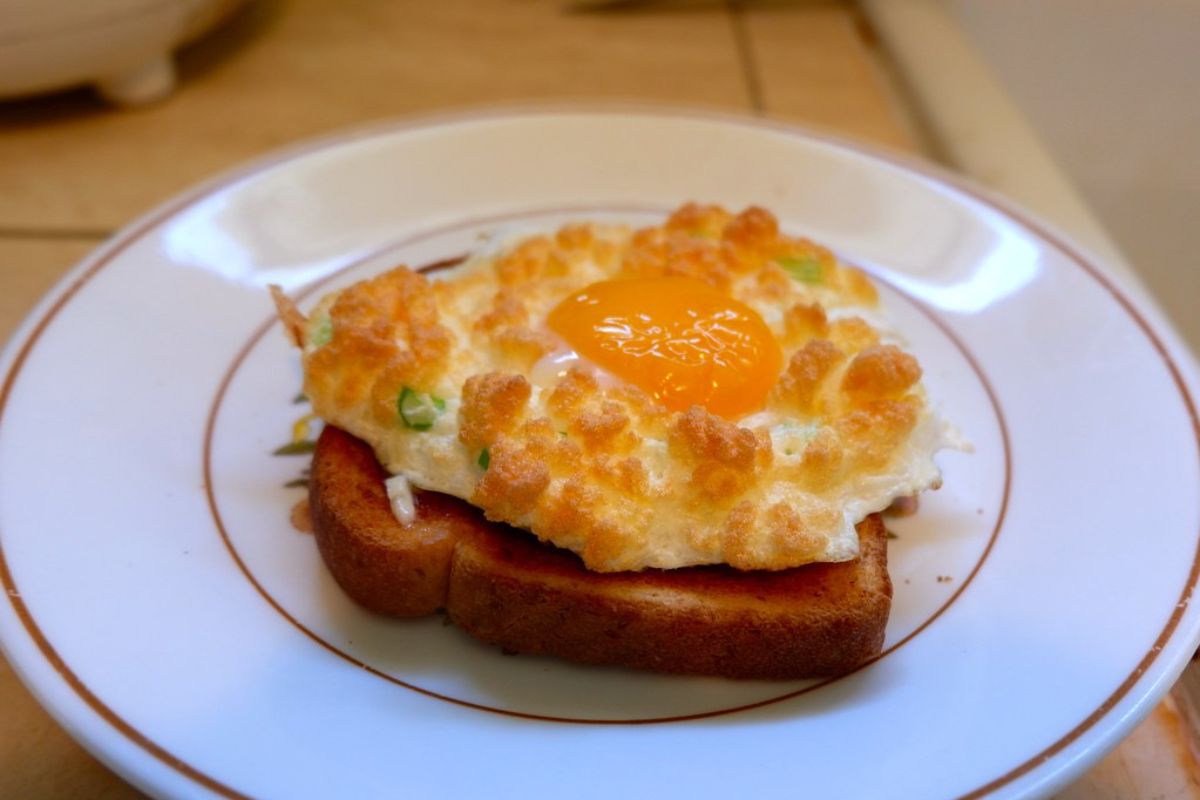 Huevos nube. Foto de Pexels.