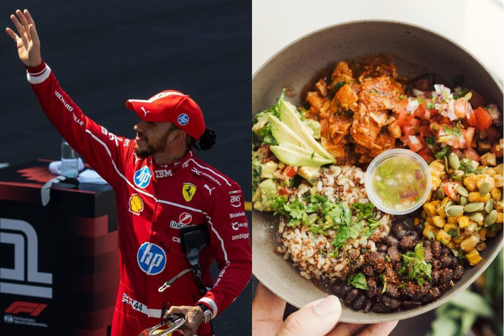La dieta vegetal de Lewis Hamilton que no está peleada con su rendimiento en la pista