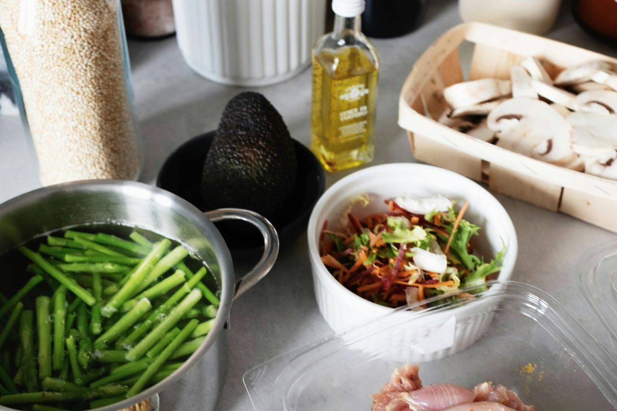 Ingredientes frescos para receta. Foto de Pexels.