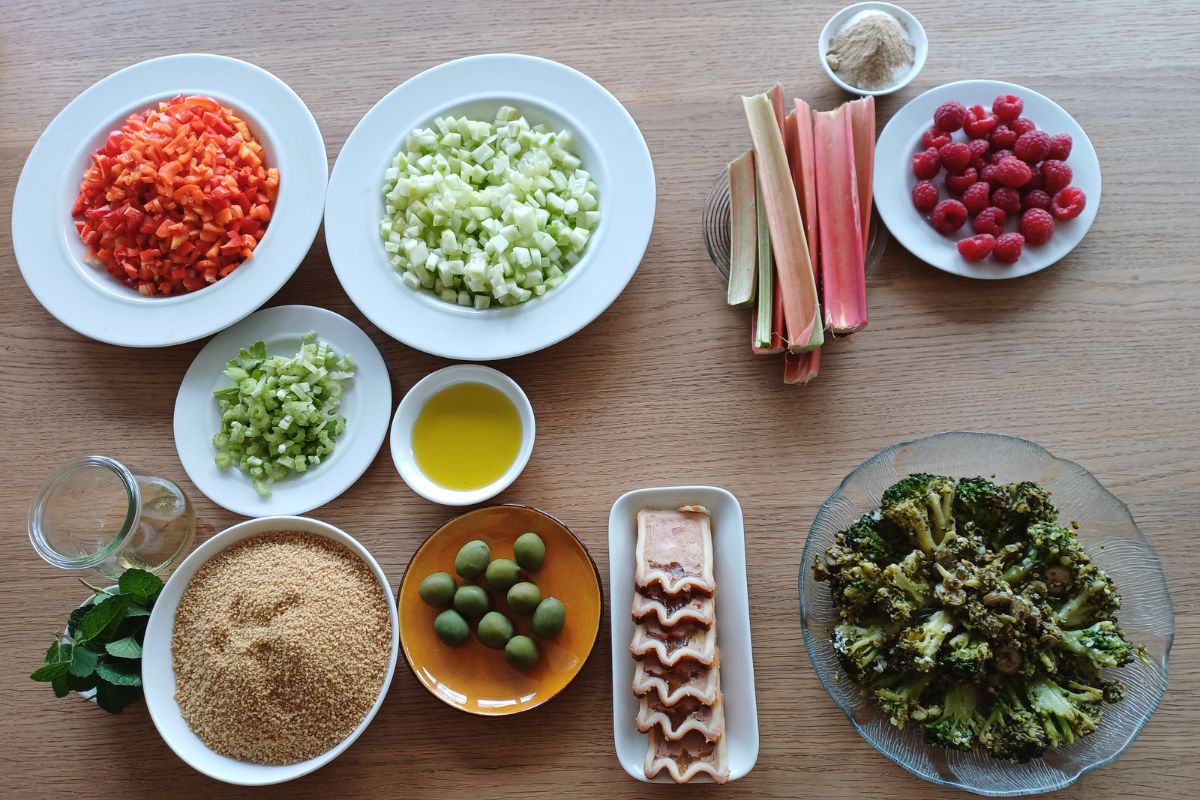 Ingredientes requeridos para receta. Foto de Pexels.