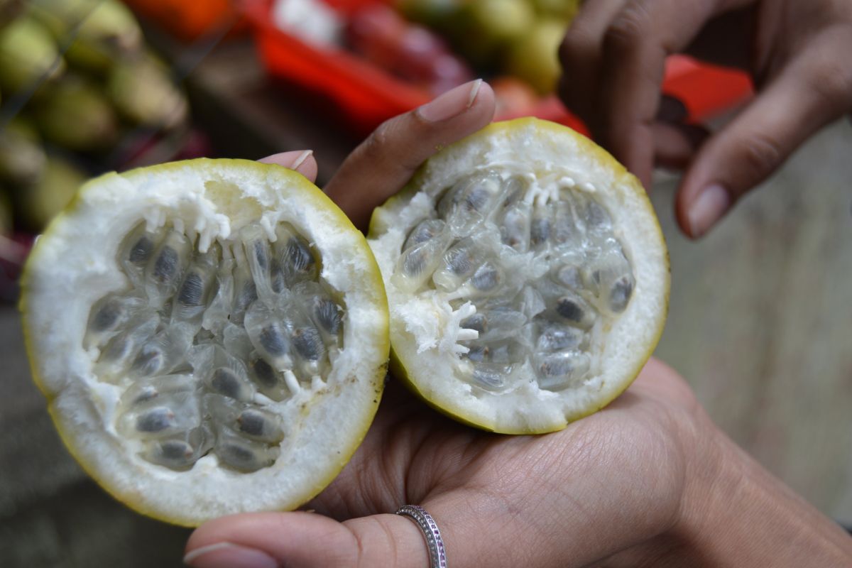 Granadilla madura. Foto de Pexels.