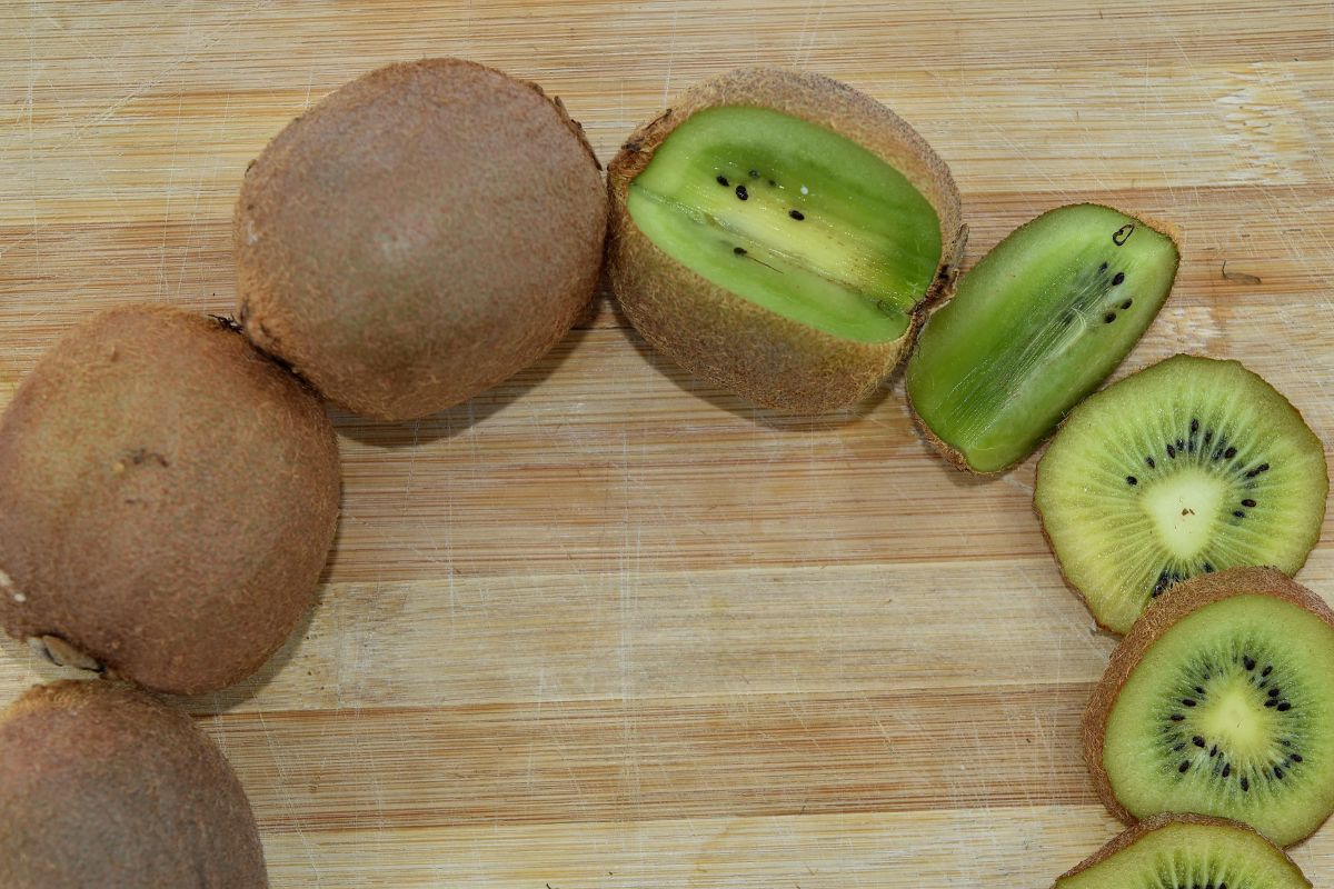 Kiwi maduro. Foto de Pexels.