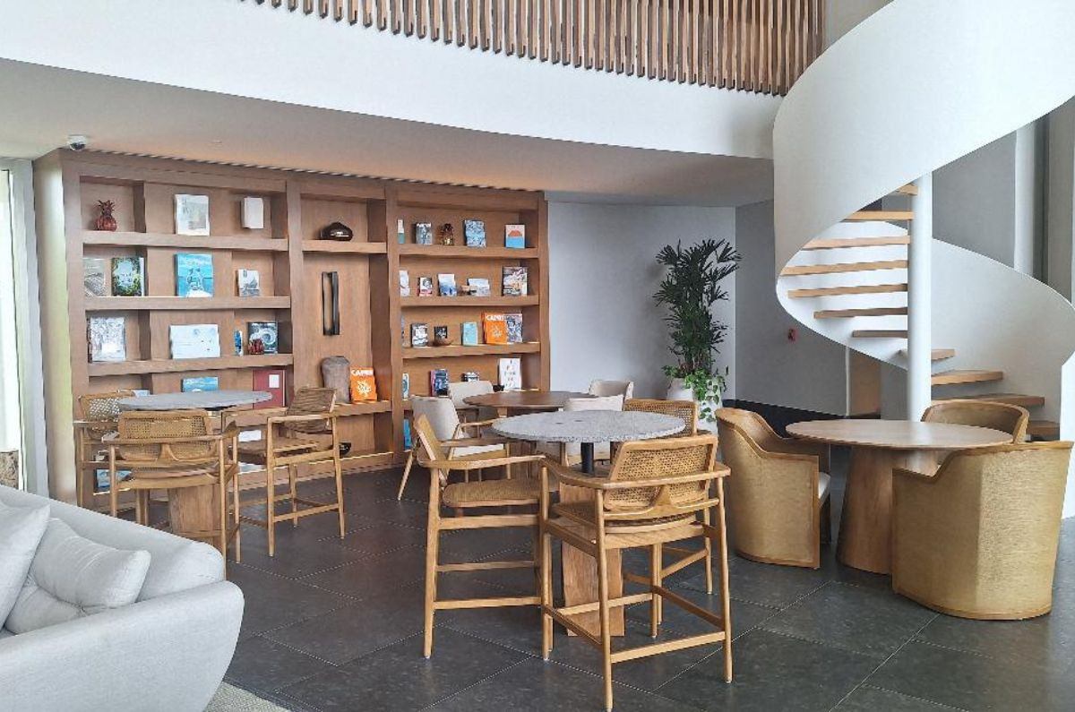 Relax Lounge del hotel, foto de Miriam Carmo