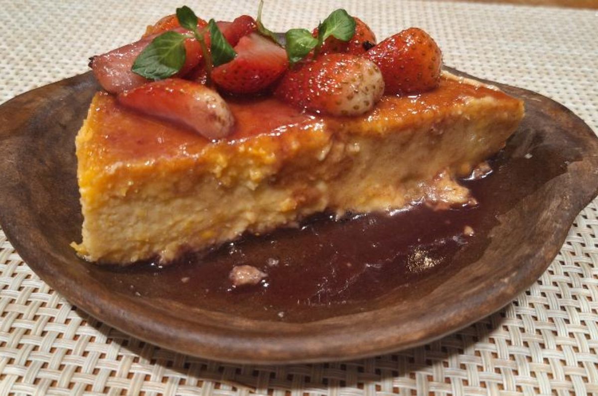 Soufflé de elote, foto de Miriam Carmo