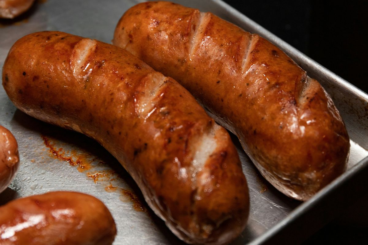 Chorizo argentino asado. Foto de Pexels.