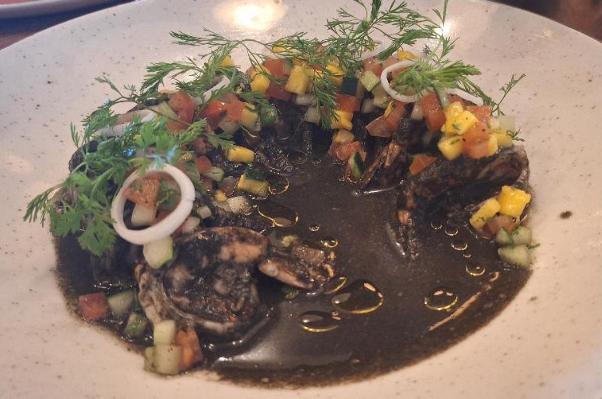 Aguachile de camarón tatemado, foto de Miriam Carmo