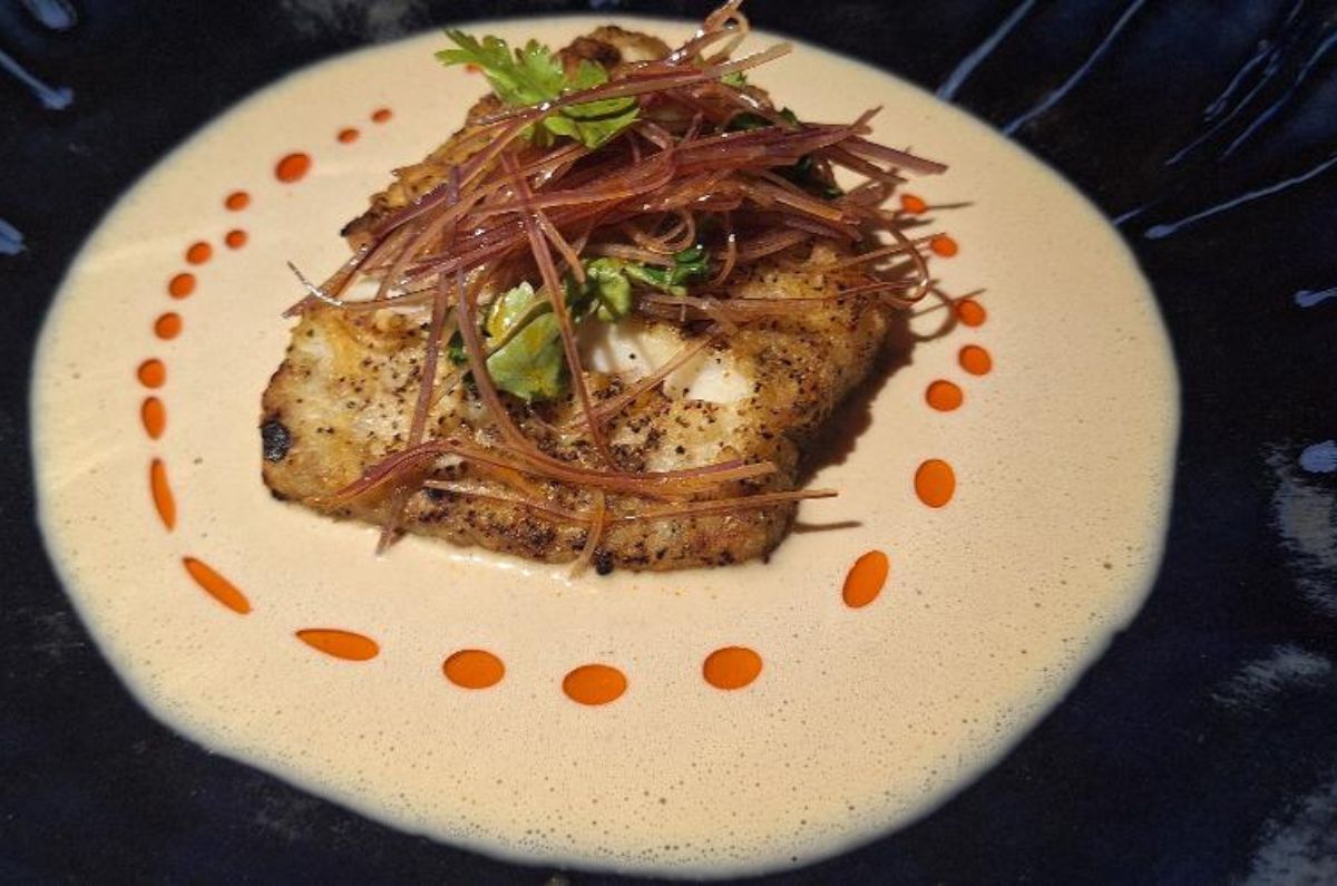Pescado en restaurante KAI, foto de Miriam Carmo