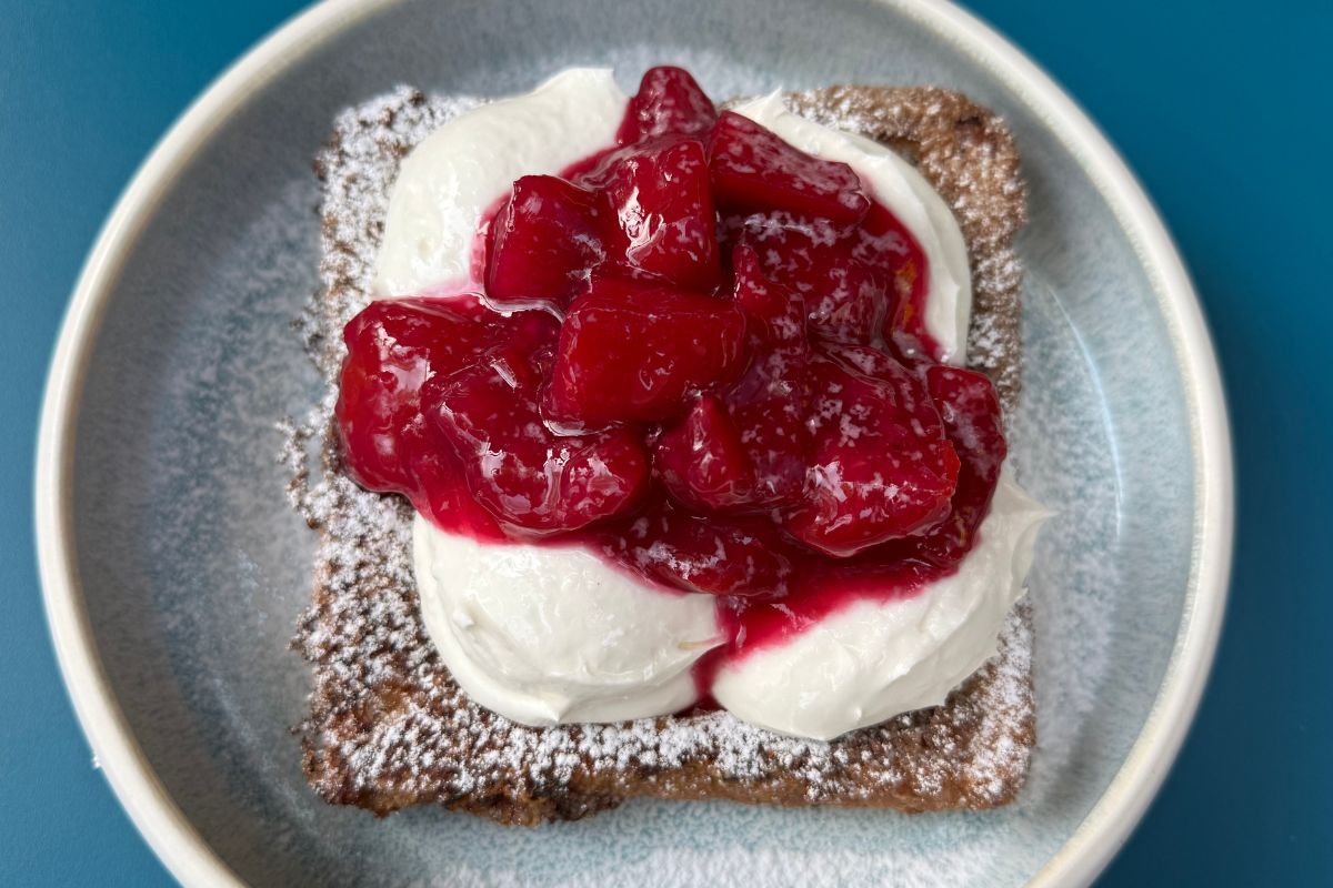 Pan francés de temporada. Foto por Desiree Perea.