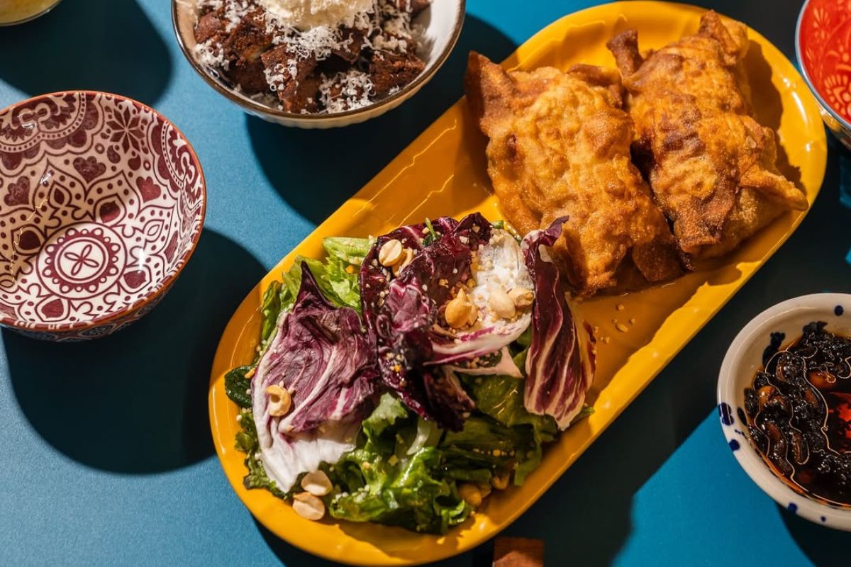 Rollos primavera fritos. Foto de Instagram RUDO.