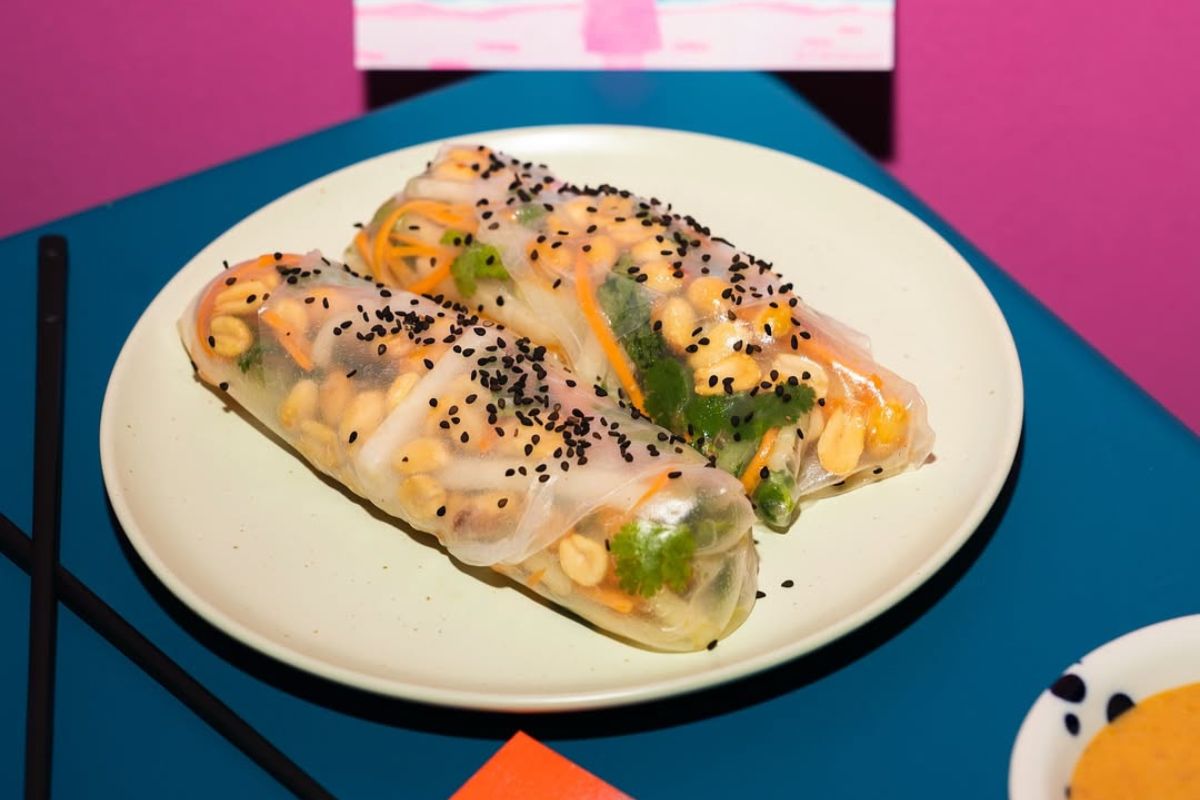 Spring rolls vietnamitas. Foto de Instagram RUDO.
