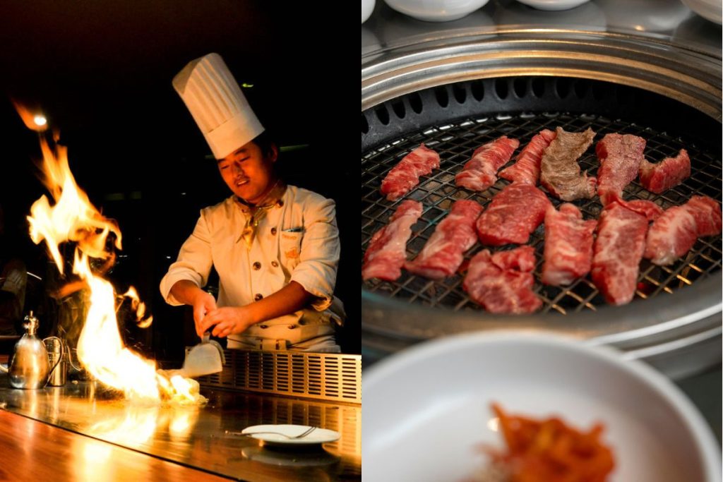 Teppanyaki vs. BBQ Coreno: espectáculos culinarios que elevan la experiencia del comensal