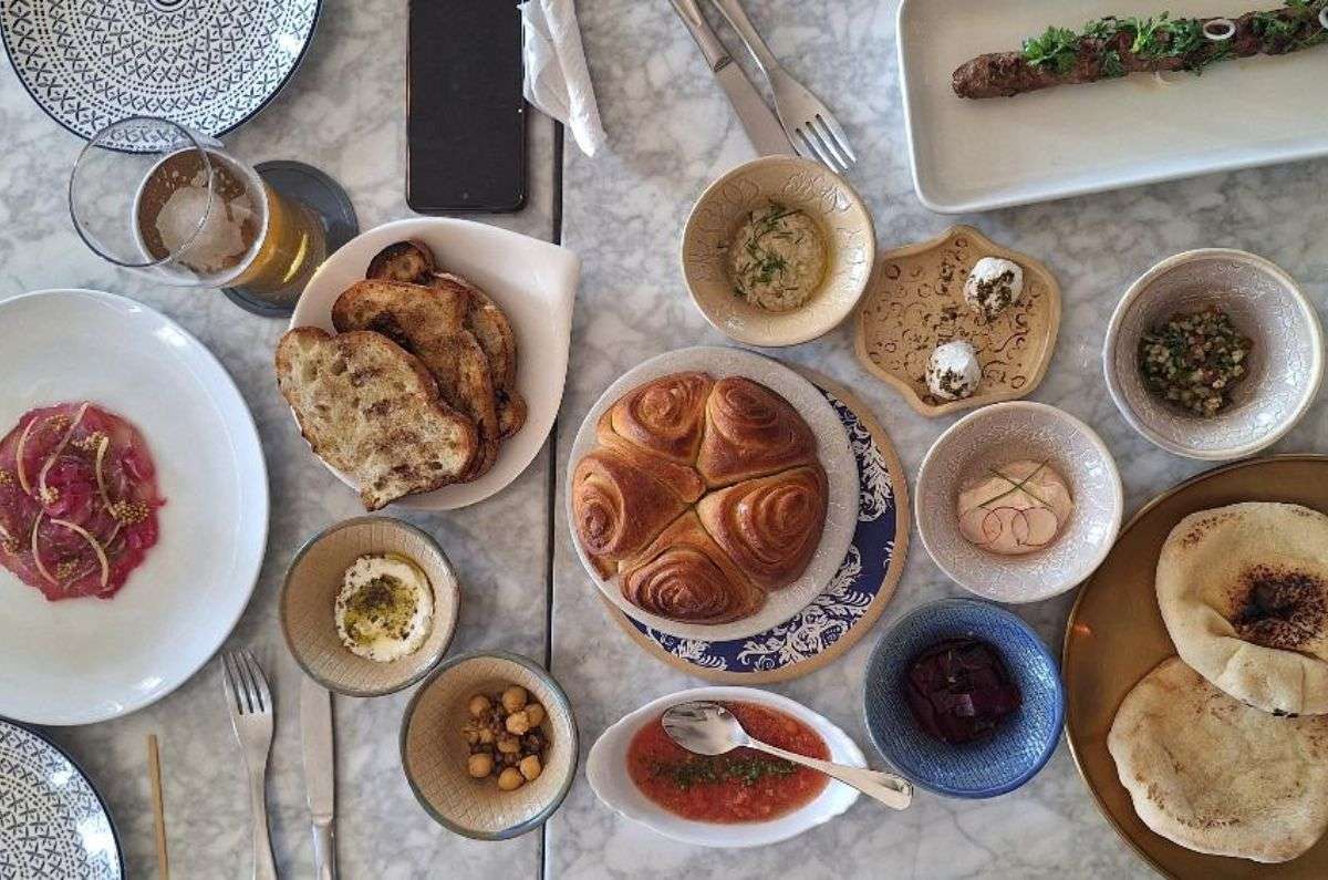 Mezze (7 salatim), foto de Miriam Carmo