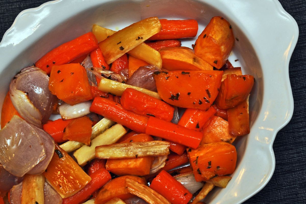 4. Vegetales glaseados