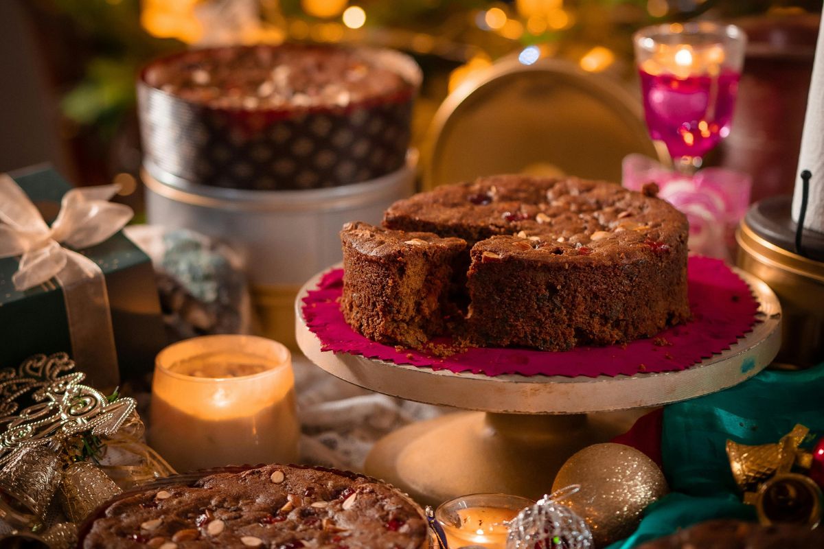 Fruitcake completo. Foto de Pexels.