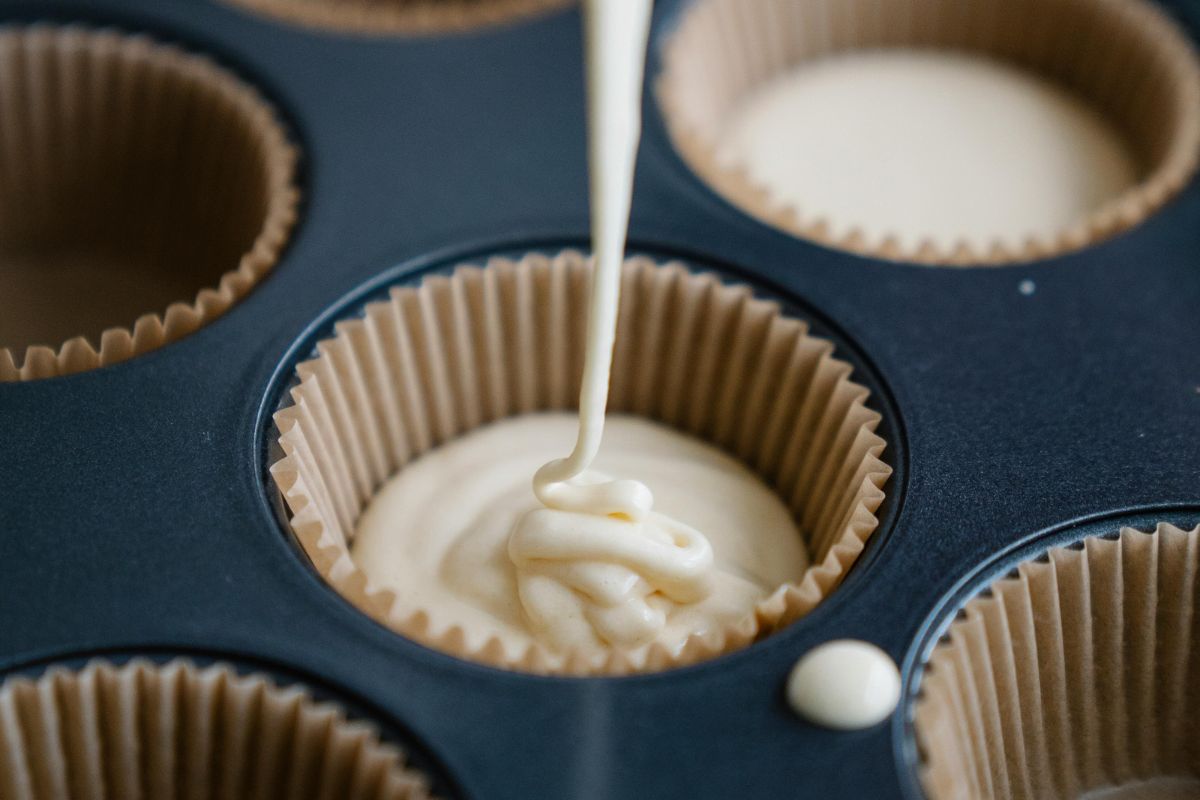 2. Llenar por completo los moldes