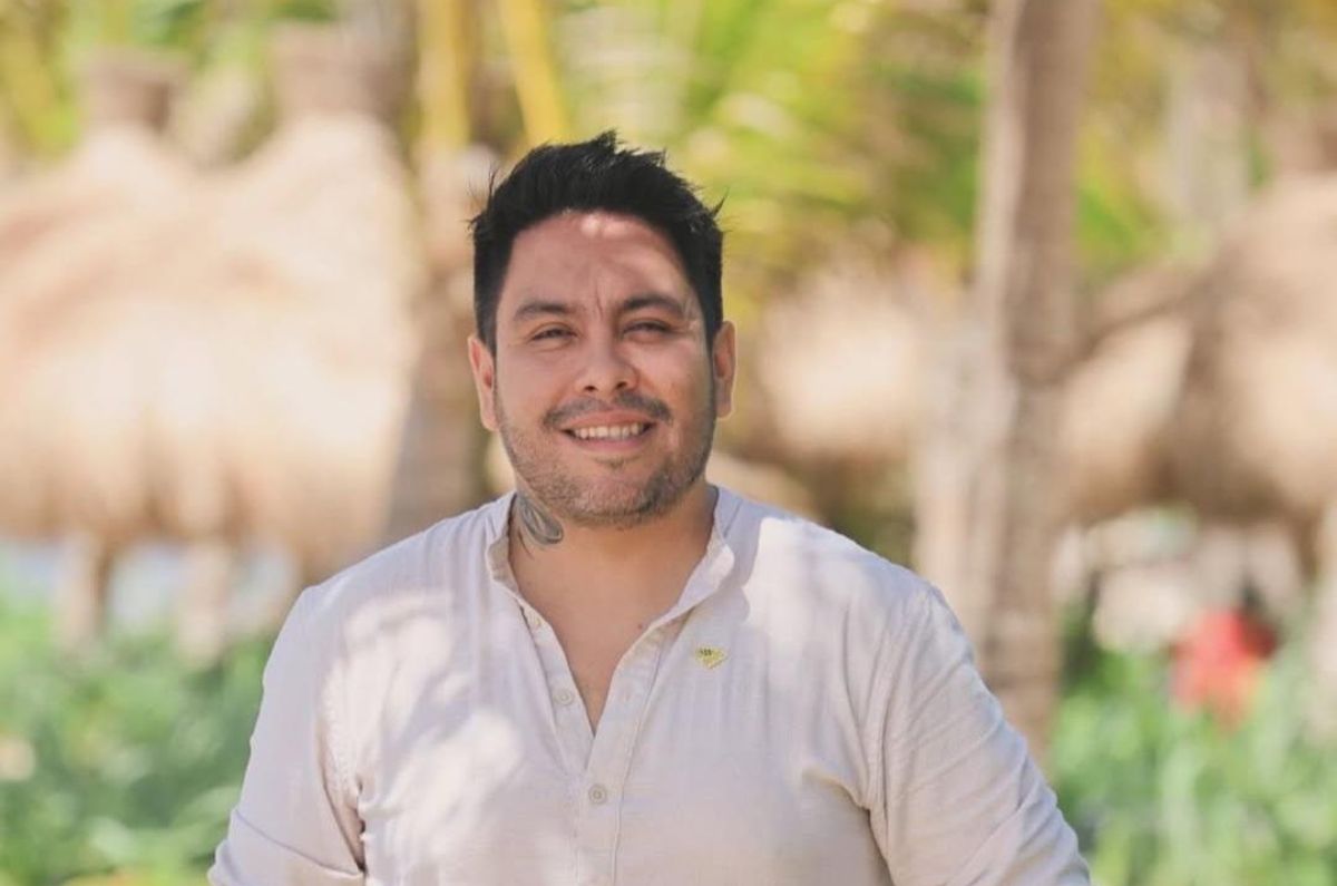 Alexis Valera (chef ejecutivo del hotel Impression Moxché by Secrets), foto tomada de sus redes sociales