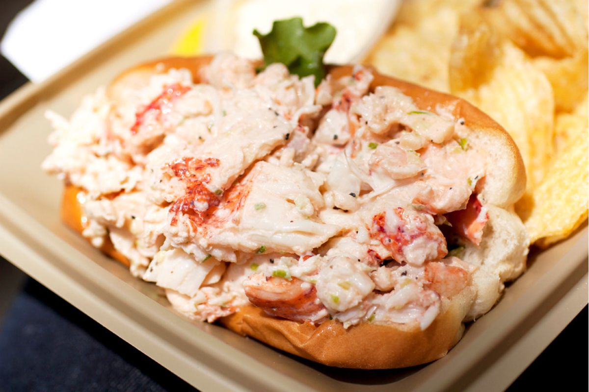 1. Sándwich de cangrejo 