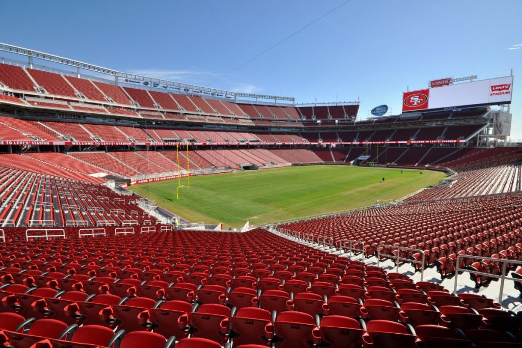 Esto es lo que llena el estómago de los asistentes en el estadio Levi’s