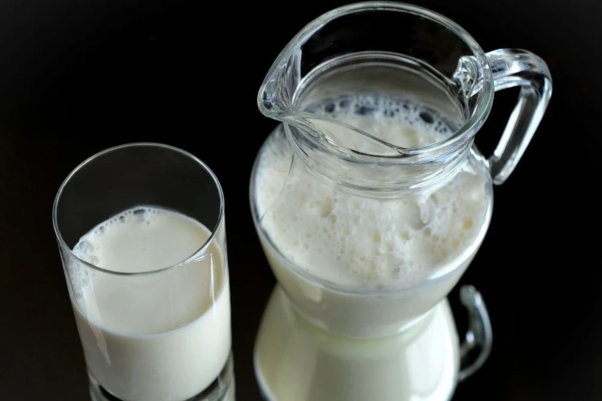 Leche fresca. Foto de Pexels.