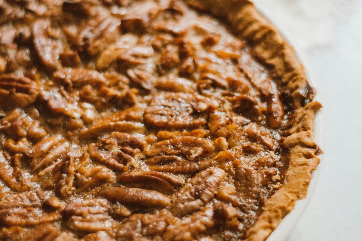 Pecan pie clásico. Foto de Pexels.