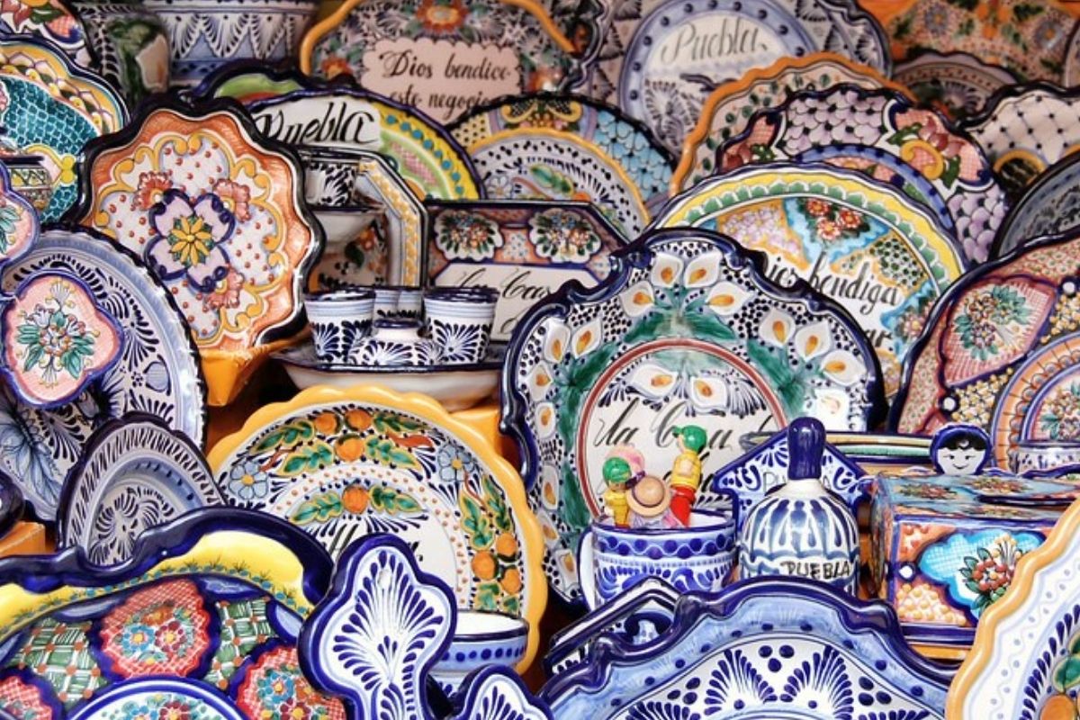 Productos artesanales de talavera. Foto de Flickr.