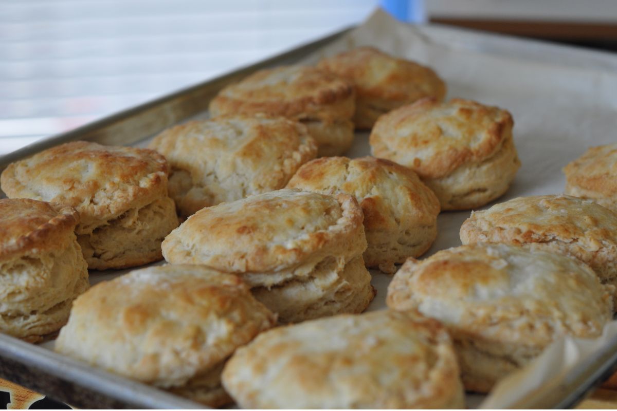Panqués salados recién horneados. Foto de Flickr.