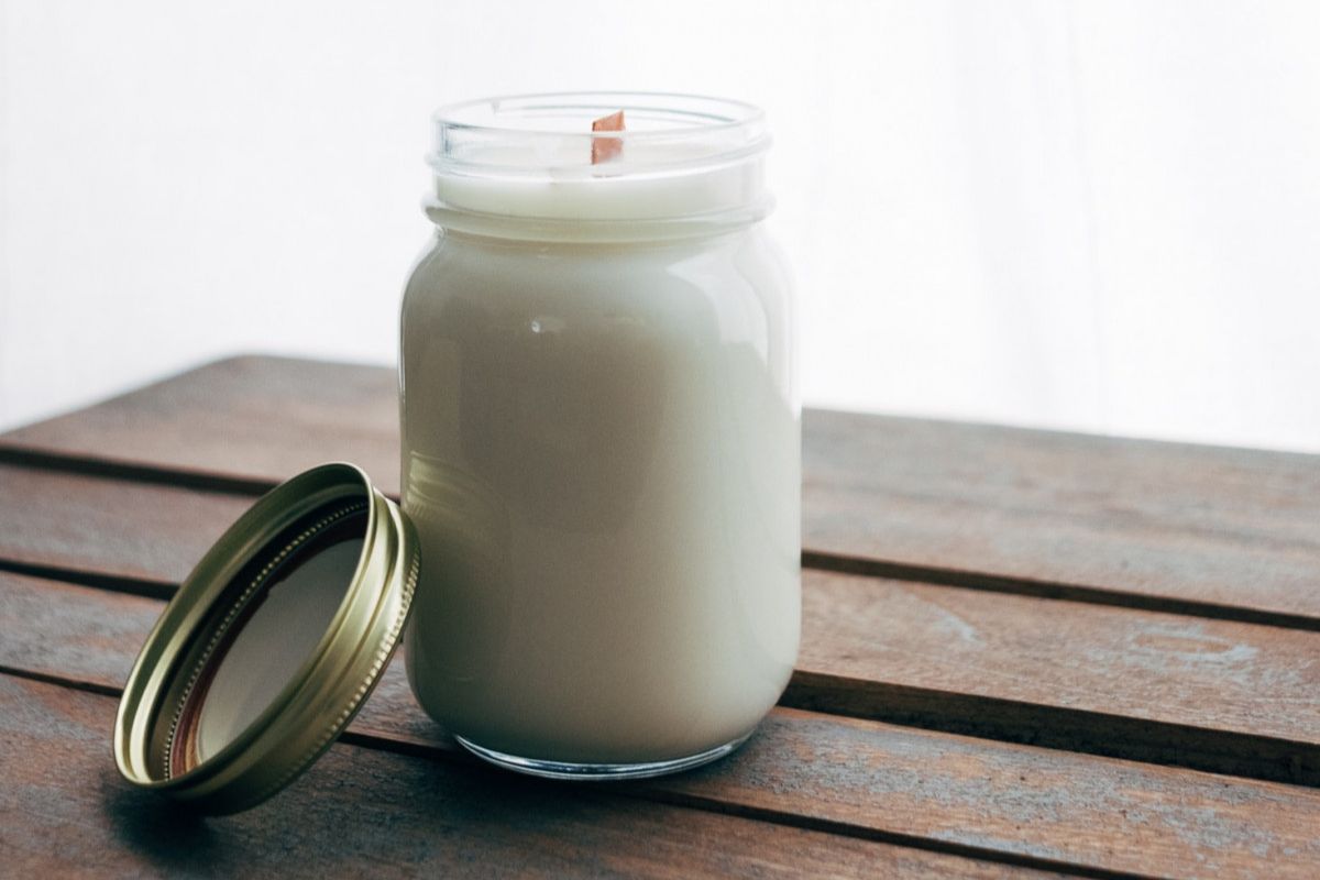 Suero de mantequilla. Foto de Pexels.