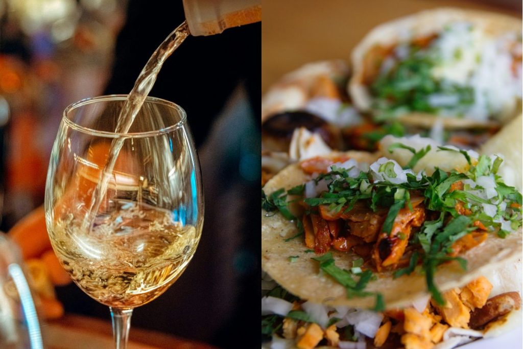 ¿Tacos + una copa de vino? Una pareja que funciona mejor de lo que parece